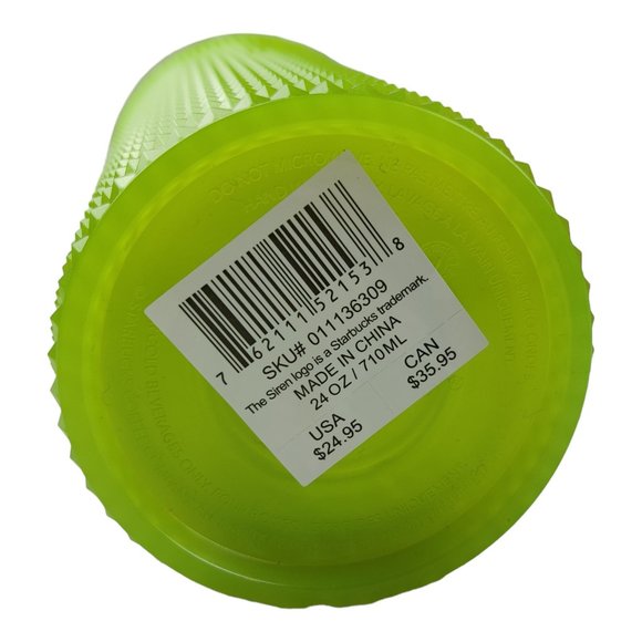 Lot of 3 Starbucks Studded Tumblers 24 Ounces Pink Red Glow In The Dark Neon - Picture 11 of 12